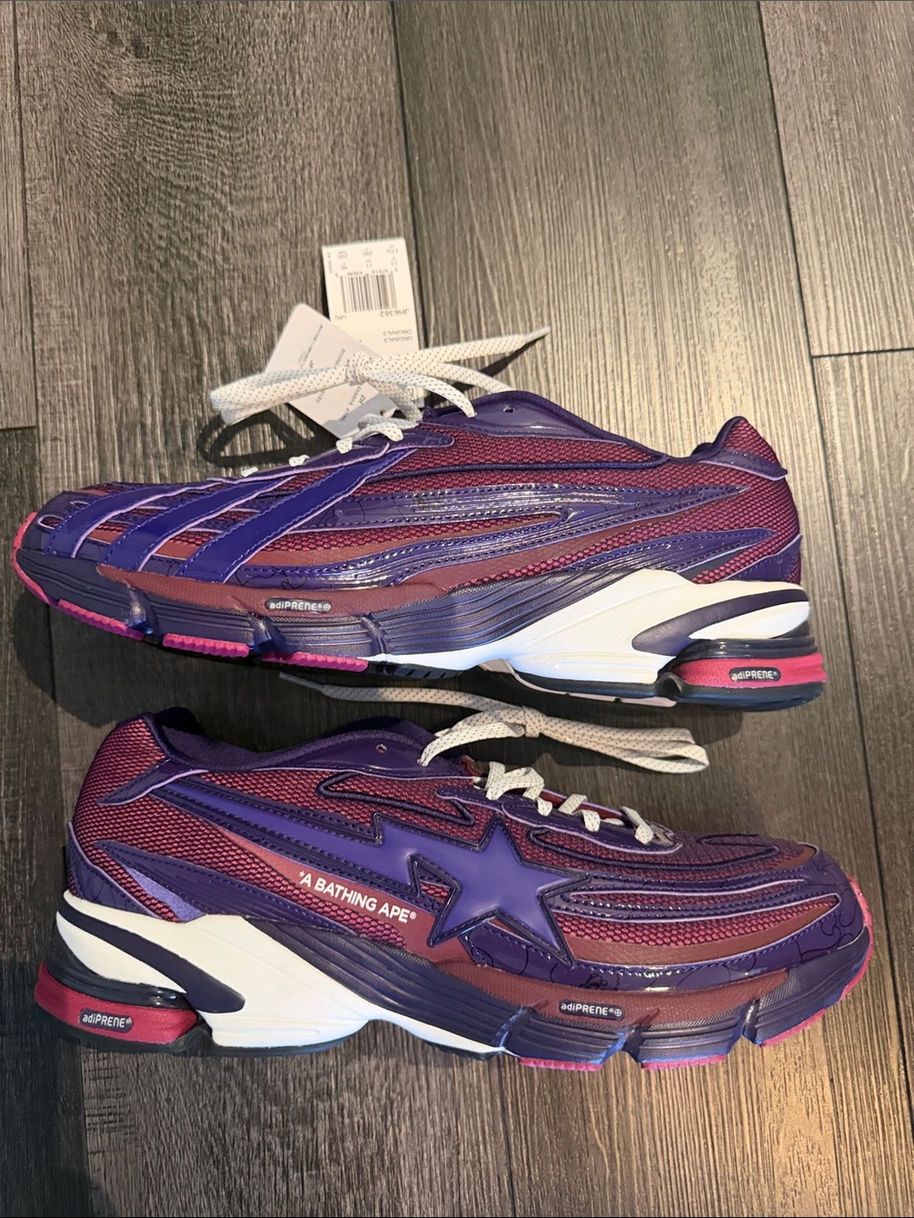 BAPE A Bathing Ape Adidas Collab Sneakers ORKETRO Limited Drop